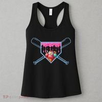 B.A.S.E.B.A.L.L Home Plate Social Club For Boy Ice Cream Drip Women's Tank Top thumb 3
