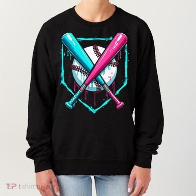 B.A.S.E.B.A.L.L Home Plate Drip Women's Sweatshirt