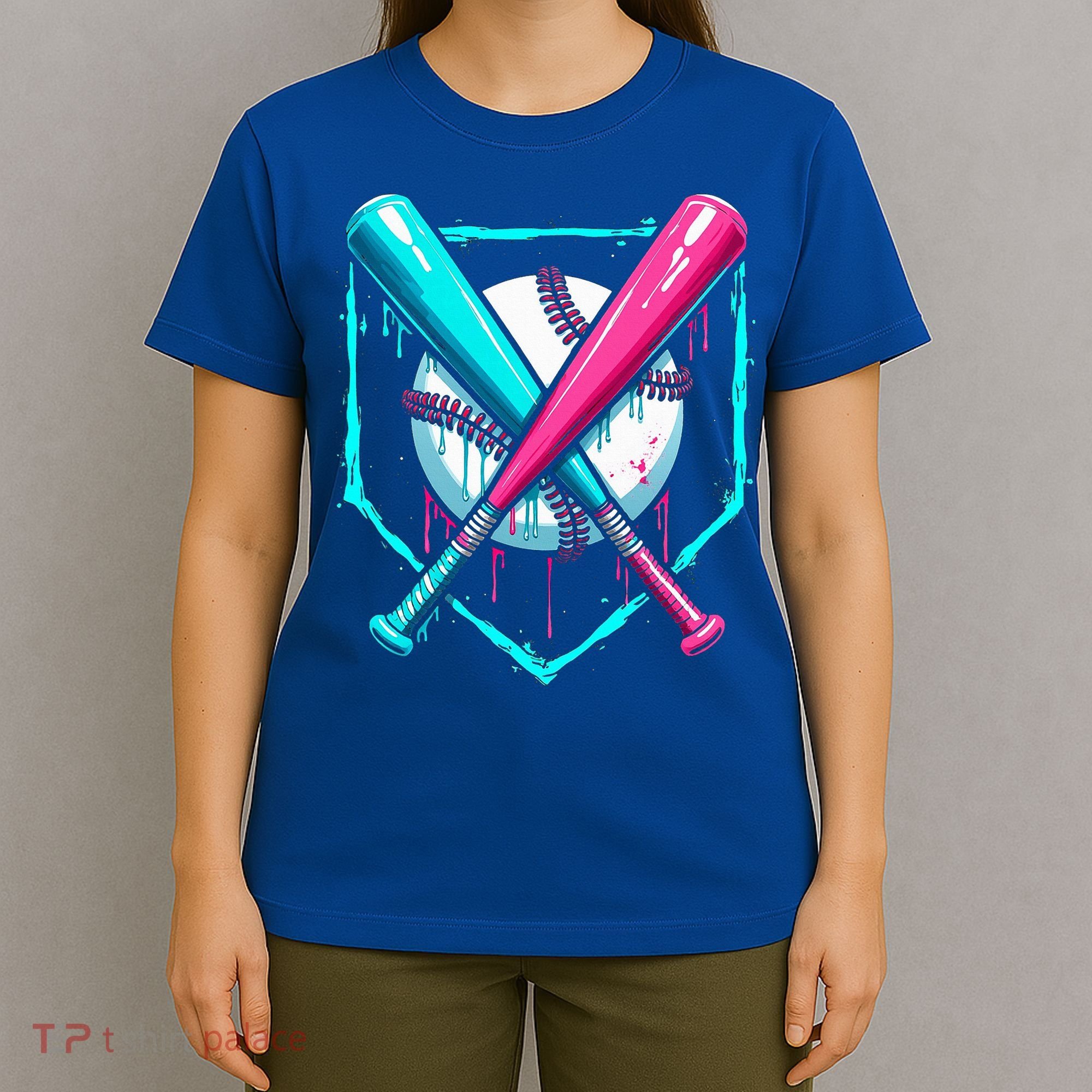 B.A.S.E.B.A.L.L Home Plate Drip T-Shirt