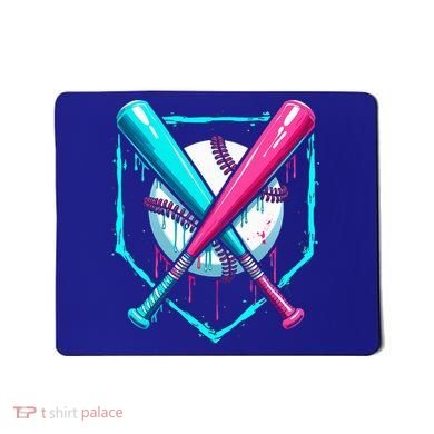 B.A.S.E.B.A.L.L Home Plate Drip Mousepad