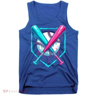 B.A.S.E.B.A.L.L Home Plate Drip Tank Top