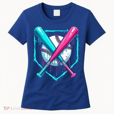 B.A.S.E.B.A.L.L Home Plate Drip Women's T-Shirt