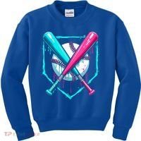 B.A.S.E.B.A.L.L Home Plate Drip Kids Sweatshirt thumb 0