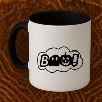 Boo Halloween Pumpkin Season Coffee Mug thumb 2