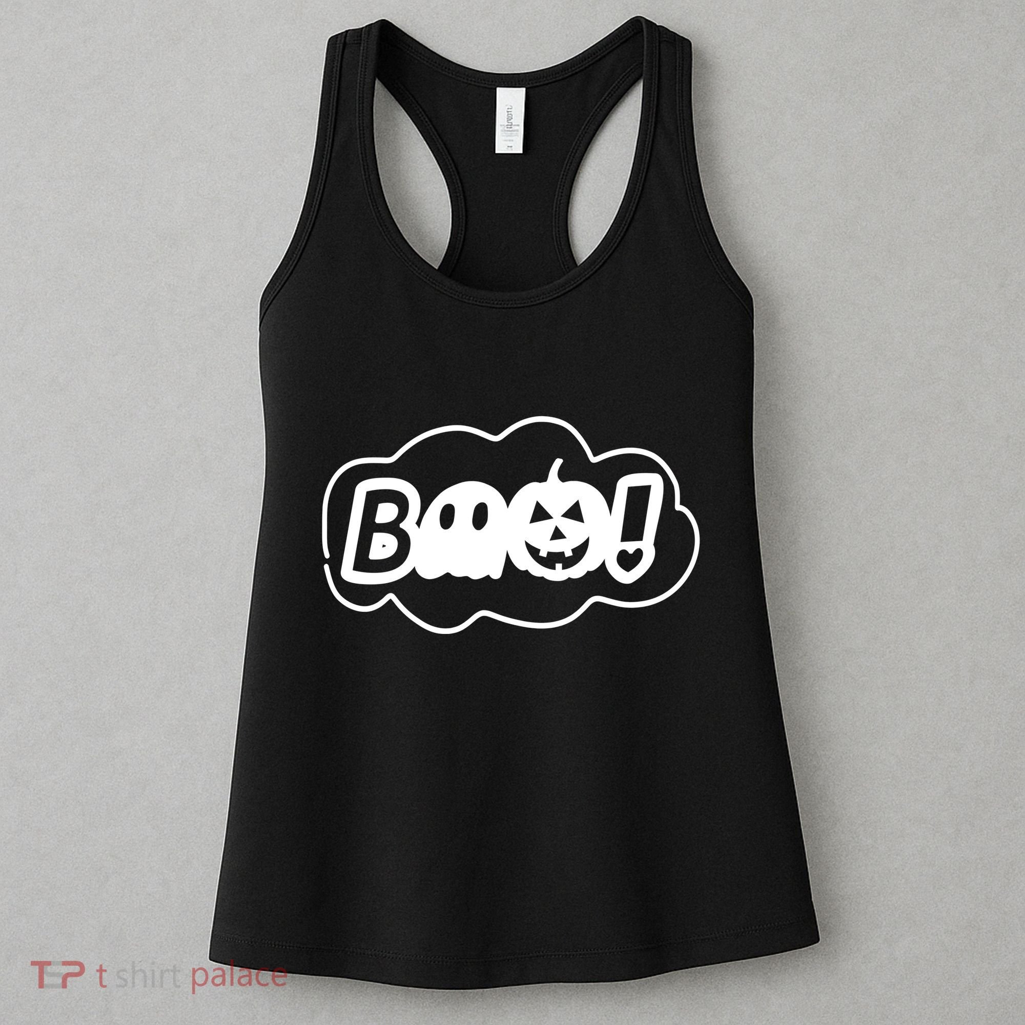 Boo Halloween Pumpkin Season Women's Tank Top
