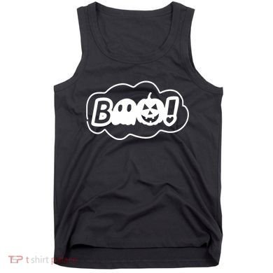 Boo Halloween Pumpkin Season Tank Top