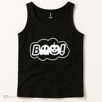 Boo Halloween Pumpkin Season Tank Top thumb 2