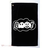 Boo Halloween Pumpkin Season Golf Towel thumb 0