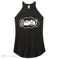 Boo Halloween Pumpkin Season Women's Perfect Tri Rocker Tank thumb 0