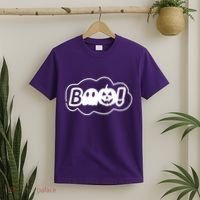 Boo Halloween Pumpkin Season T-Shirt thumb 2