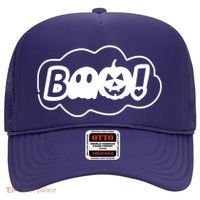 Boo Halloween Pumpkin Season Hat thumb 0