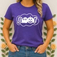 Boo Halloween Pumpkin Season Women's T-Shirt thumb 2