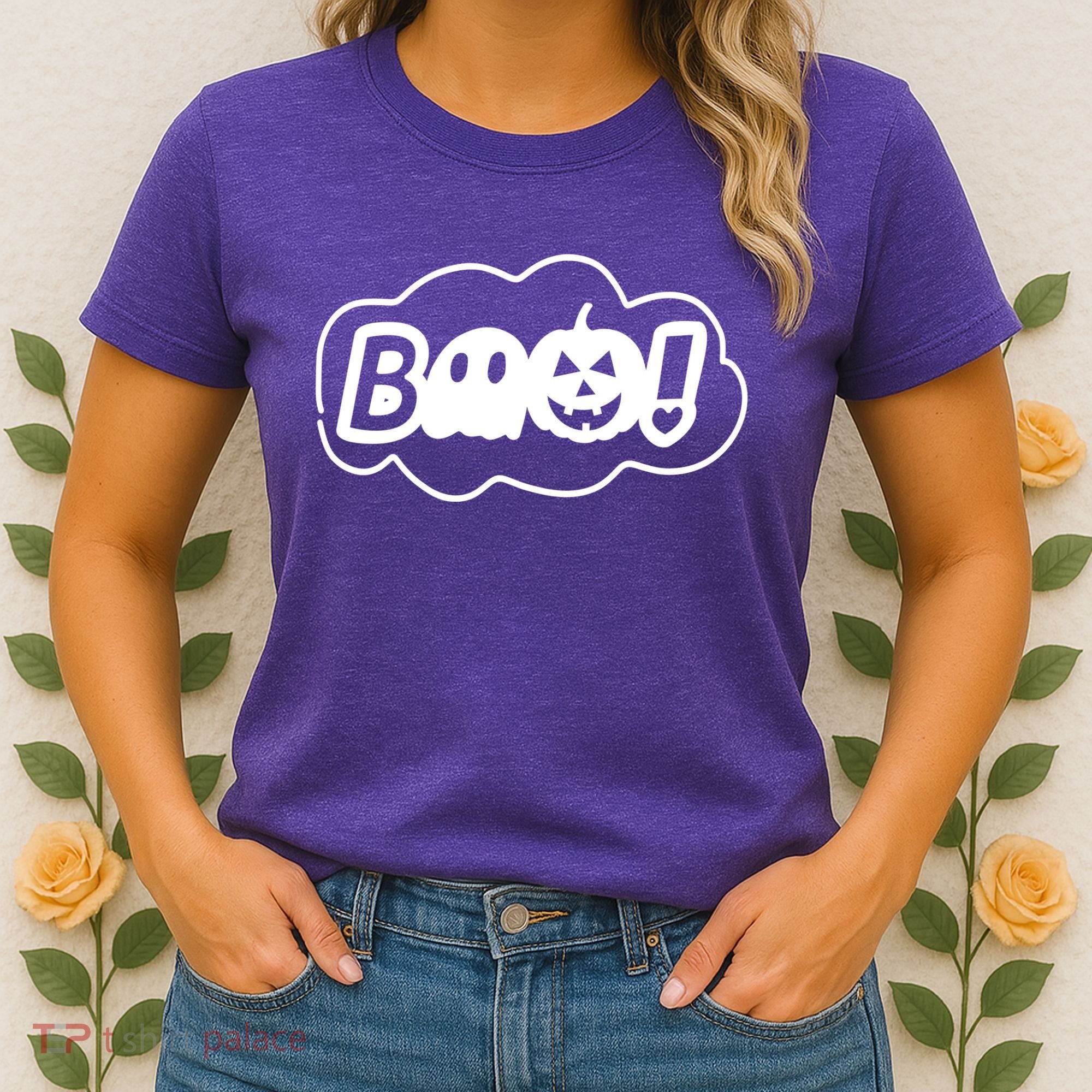 Boo Halloween Pumpkin Season Women's T-Shirt