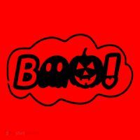 Boo Halloween Pumpkin Season Santa Hat thumb 1