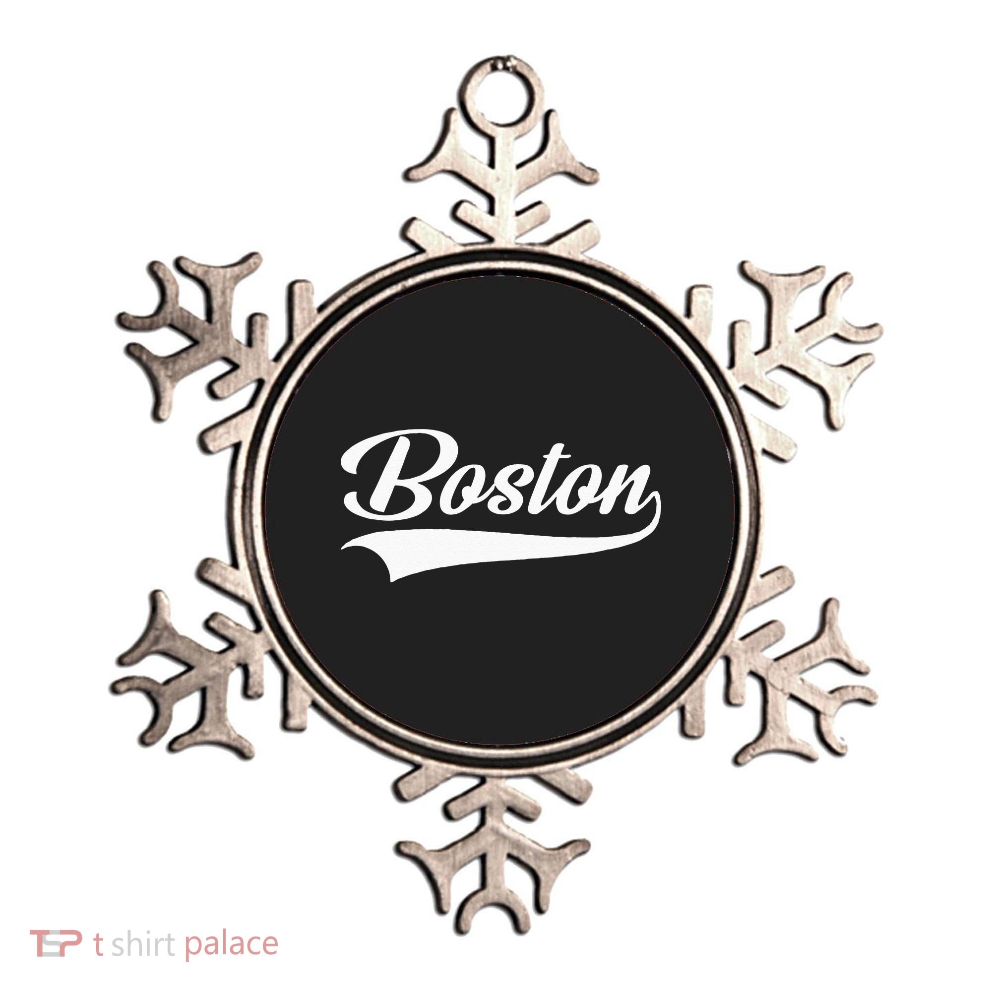 Boston Hometown Pride Massachusetts Ornament