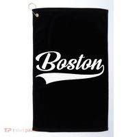 Boston Hometown Pride Massachusetts Golf Towel thumb 0