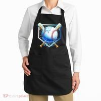 Baseball Home Plate Ice Cream Drip Sprinkles Drip Apron thumb 2