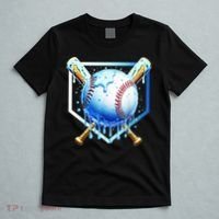 Baseball Home Plate Ice Cream Drip Sprinkles Drip T-Shirt thumb 5