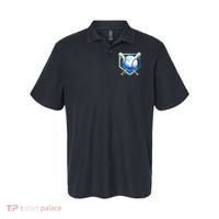 Baseball Home Plate Ice Cream Drip Sprinkles Drip Polo thumb 0