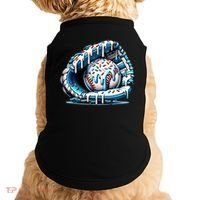 Baseball Home Plate Drip Boys Baseball Bat, Baseball Drip Doggie Tank thumb 0