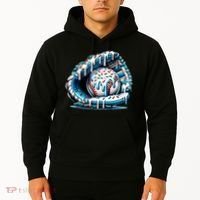 Baseball Home Plate Drip Boys Baseball Bat, Baseball Drip Hoodie thumb 2
