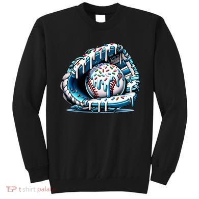 Baseball Home Plate Drip Boys Baseball Bat, Baseball Drip Sweatshirt