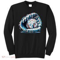 Baseball Home Plate Drip Boys Baseball Bat, Baseball Drip Sweatshirt thumb 0