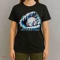 Baseball Home Plate Drip Boys Baseball Bat, Baseball Drip T-Shirt thumb 4