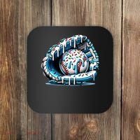 Baseball Home Plate Drip Boys Baseball Bat, Baseball Drip Coaster thumb 0