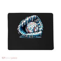 Baseball Home Plate Drip Boys Baseball Bat, Baseball Drip Mousepad thumb 0