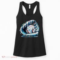 Baseball Home Plate Drip Boys Baseball Bat, Baseball Drip Women's Tank Top thumb 0