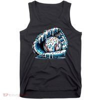 Baseball Home Plate Drip Boys Baseball Bat, Baseball Drip Tank Top thumb 0