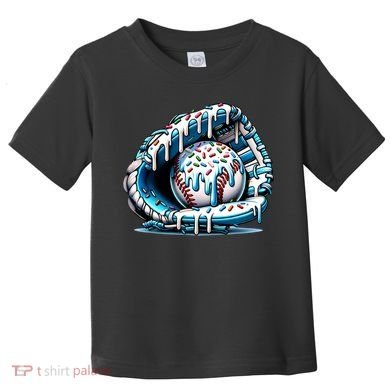 Baseball Home Plate Drip Boys Baseball Bat, Baseball Drip Toddler T-Shirt