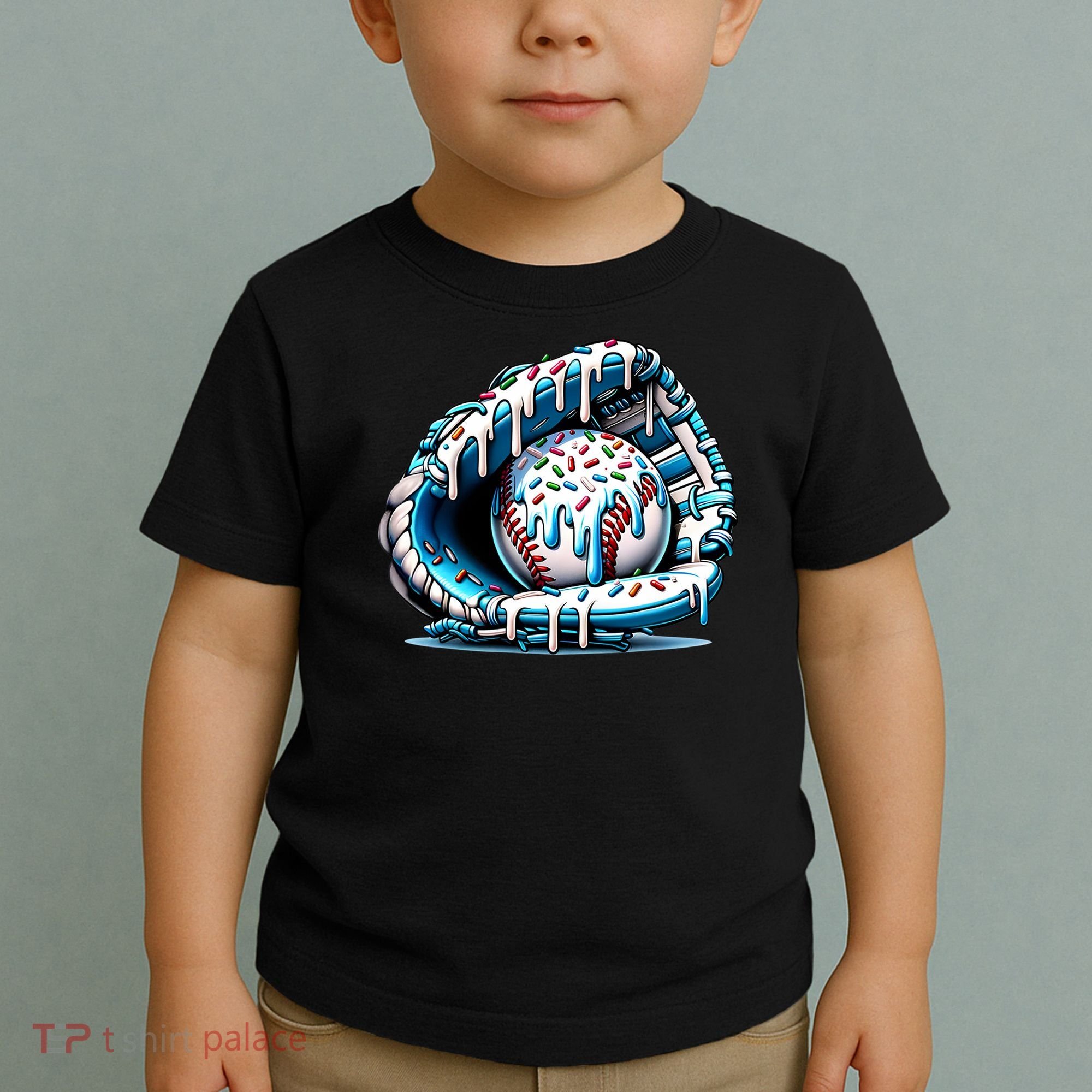 Baseball Home Plate Drip Boys Baseball Bat, Baseball Drip Toddler T-Shirt