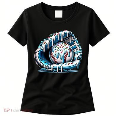 Baseball Home Plate Drip Boys Baseball Bat, Baseball Drip Women's T-Shirt