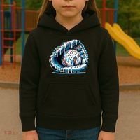 Baseball Home Plate Drip Boys Baseball Bat, Baseball Drip Kids Hoodie thumb 3