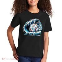 Baseball Home Plate Drip Boys Baseball Bat, Baseball Drip Kids T-Shirt thumb 2