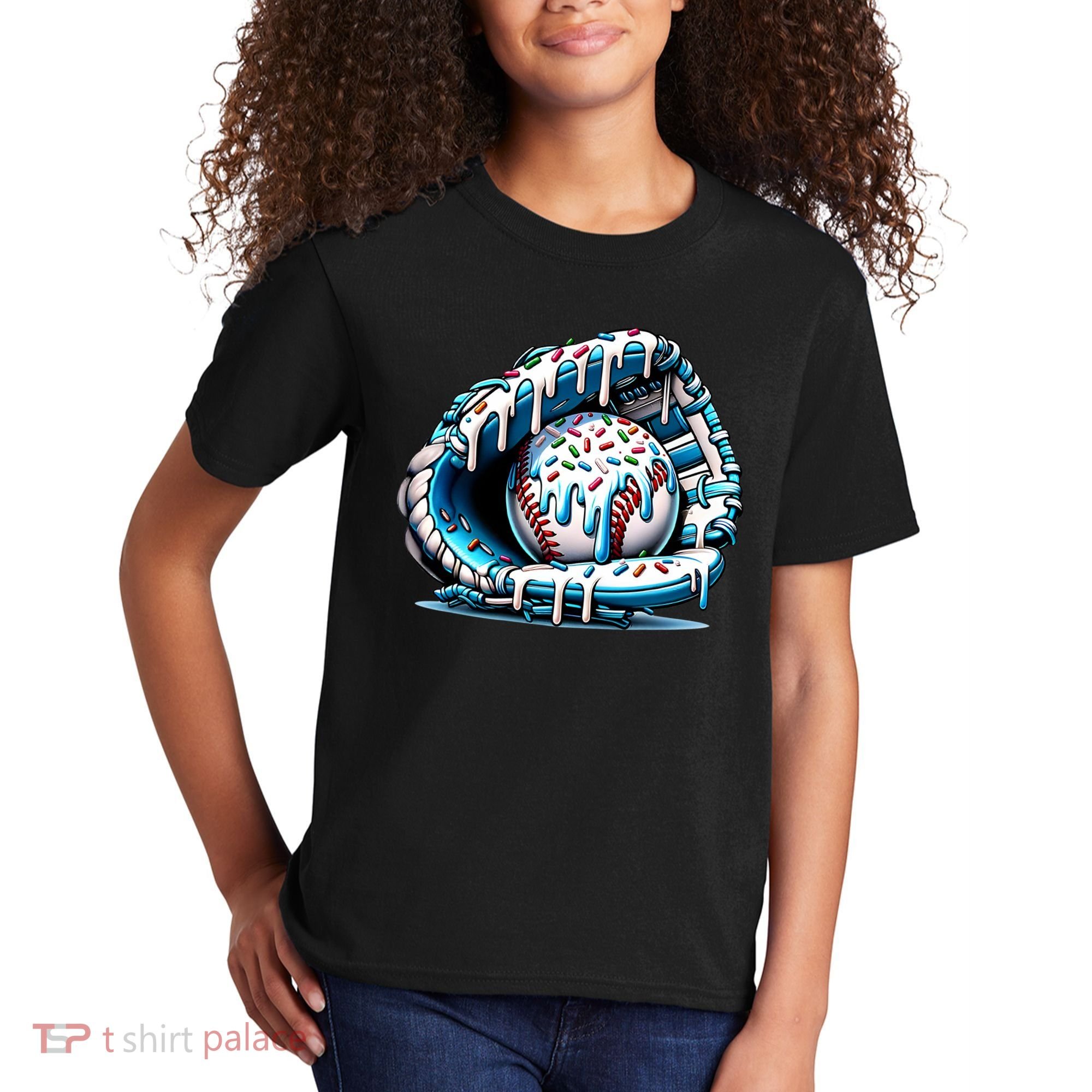 Baseball Home Plate Drip Boys Baseball Bat, Baseball Drip Kids T-Shirt