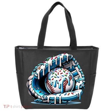 Baseball Home Plate Drip Boys Baseball Bat, Baseball Drip Tote Bag