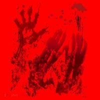 Bloody Handprint Red Hands Blood Splatter Zombie Outbreak Santa Hat thumb 1