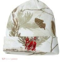 Bloody Handprint Red Hands Blood Splatter Zombie Outbreak Kati Licensed 12" Camo Cuffed Beanie thumb 0