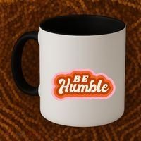 Be Humble Retro Coffee Mug thumb 2