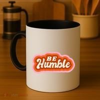 Be Humble Retro Coffee Mug thumb 4