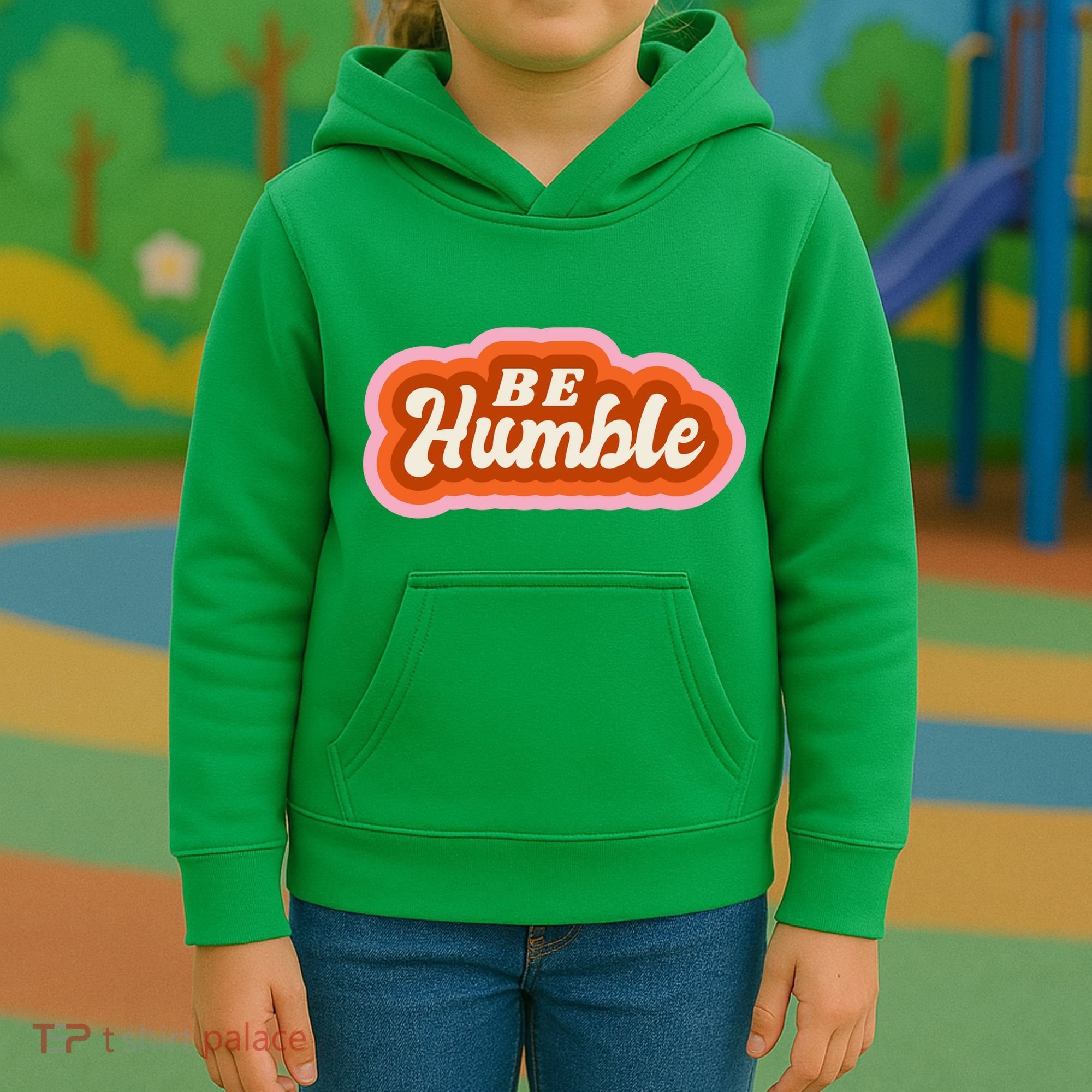 Be Humble Retro Kids Hoodie