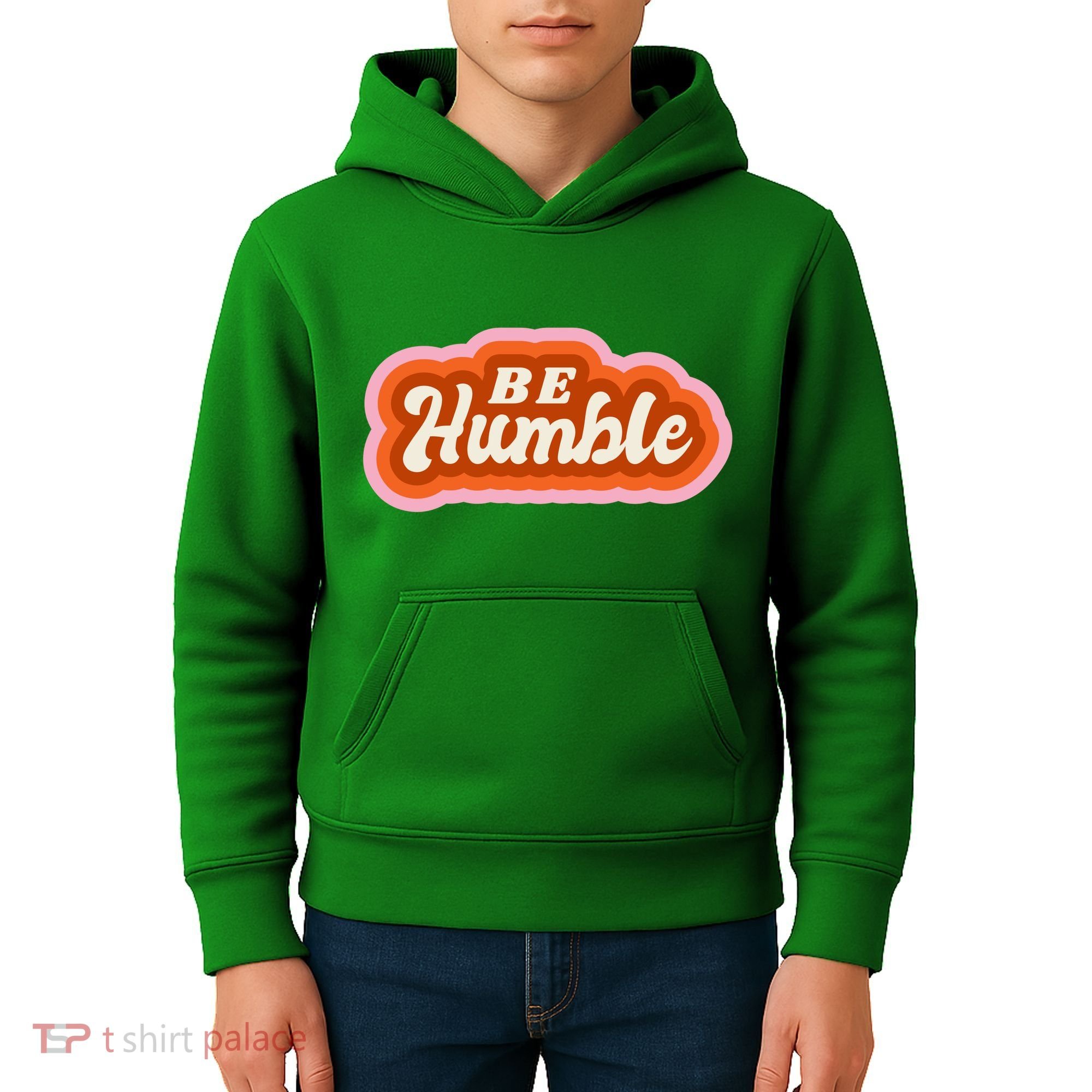 Be Humble Retro Kids Hoodie