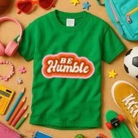 Be Humble Retro Kids T-Shirt thumb 3