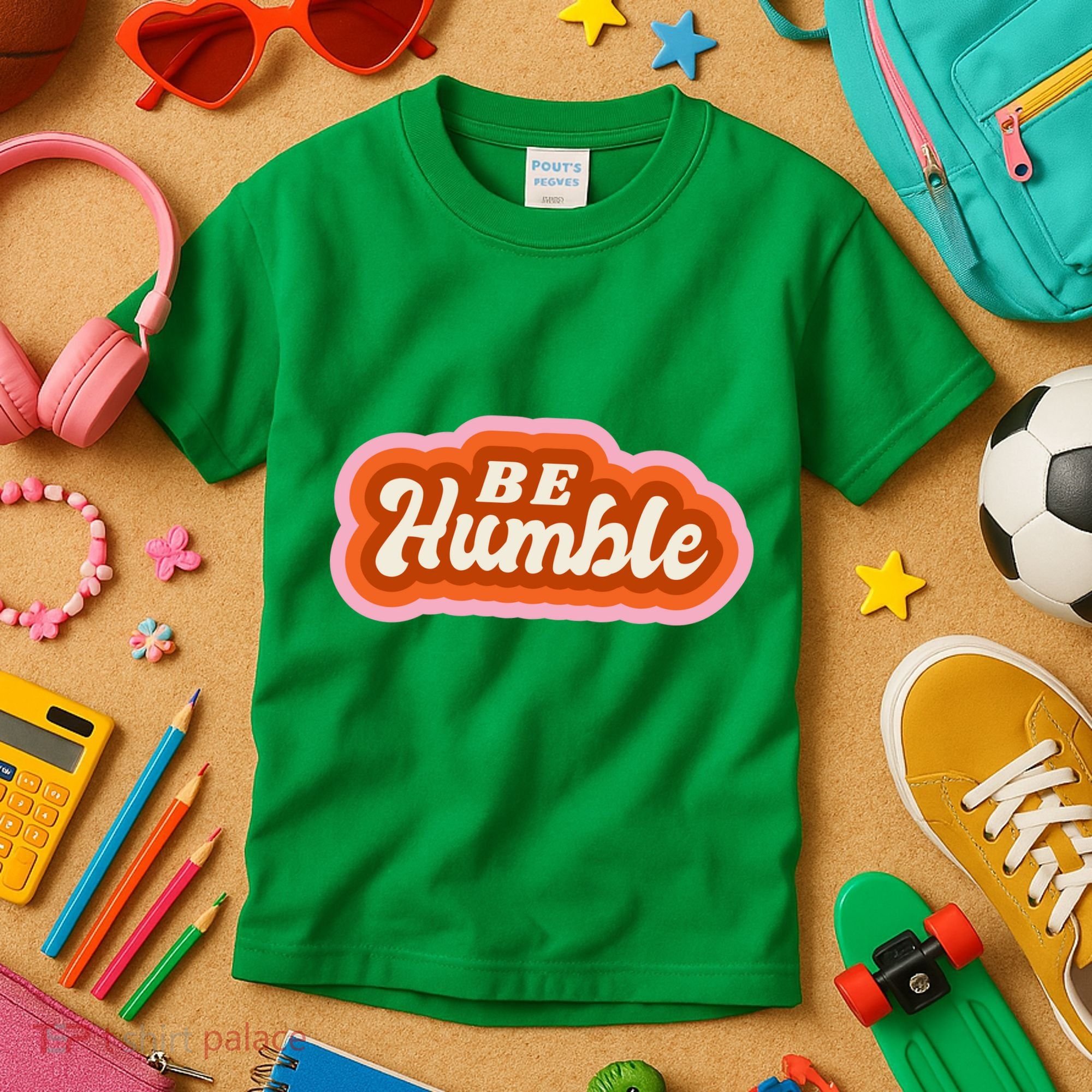 Be Humble Retro Kids T-Shirt