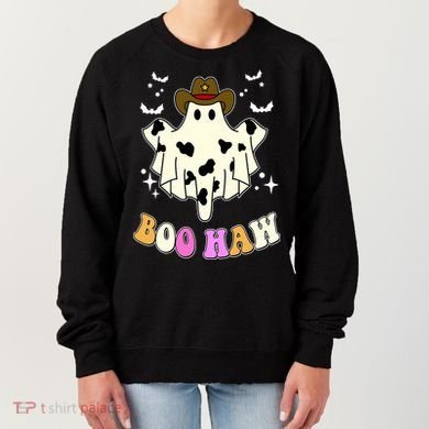 Boo Haw Retro Western Halloween Women's Sweatshirt