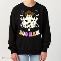 Boo Haw Retro Western Halloween Women's Sweatshirt thumb 0