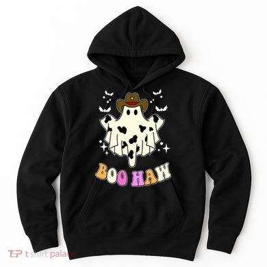 Boo Haw Retro Western Halloween Hoodie